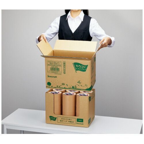 取り出しやすい箱入り布テープ ３０巻4249-0258