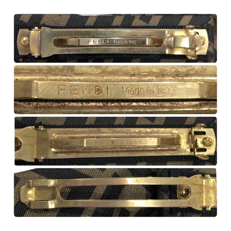 FENDI★ズッカ柄★リボンバレッタ FENDI フェンディ リボンバレッタ FENDI フェンディ ズッカ柄 リボン