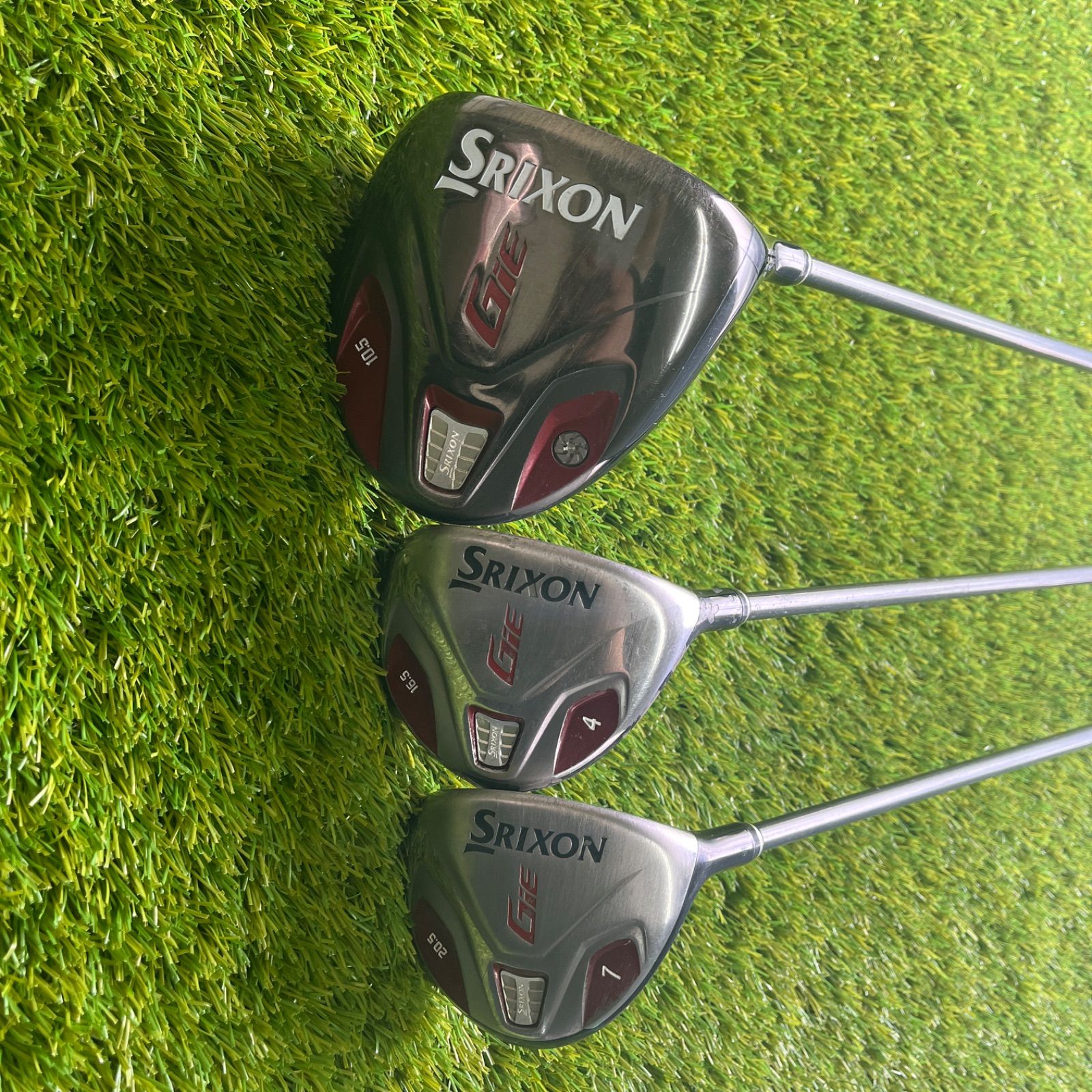 SRIXON GiE 3本セットドライバーフェアウェイウッドスリクソン