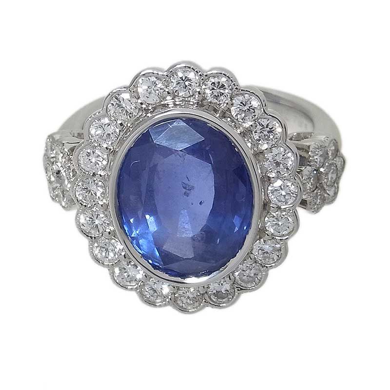 Bizoux エマ コーンフラワーブルーサファイア ロイヤル・コーン