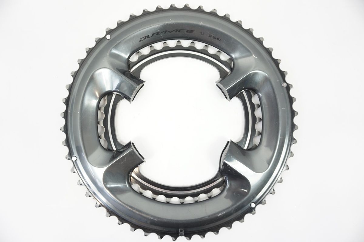 シマノ 新品 FC-09 デュラエース 52-36T 165mm R9100 DURA-ACE FC-09