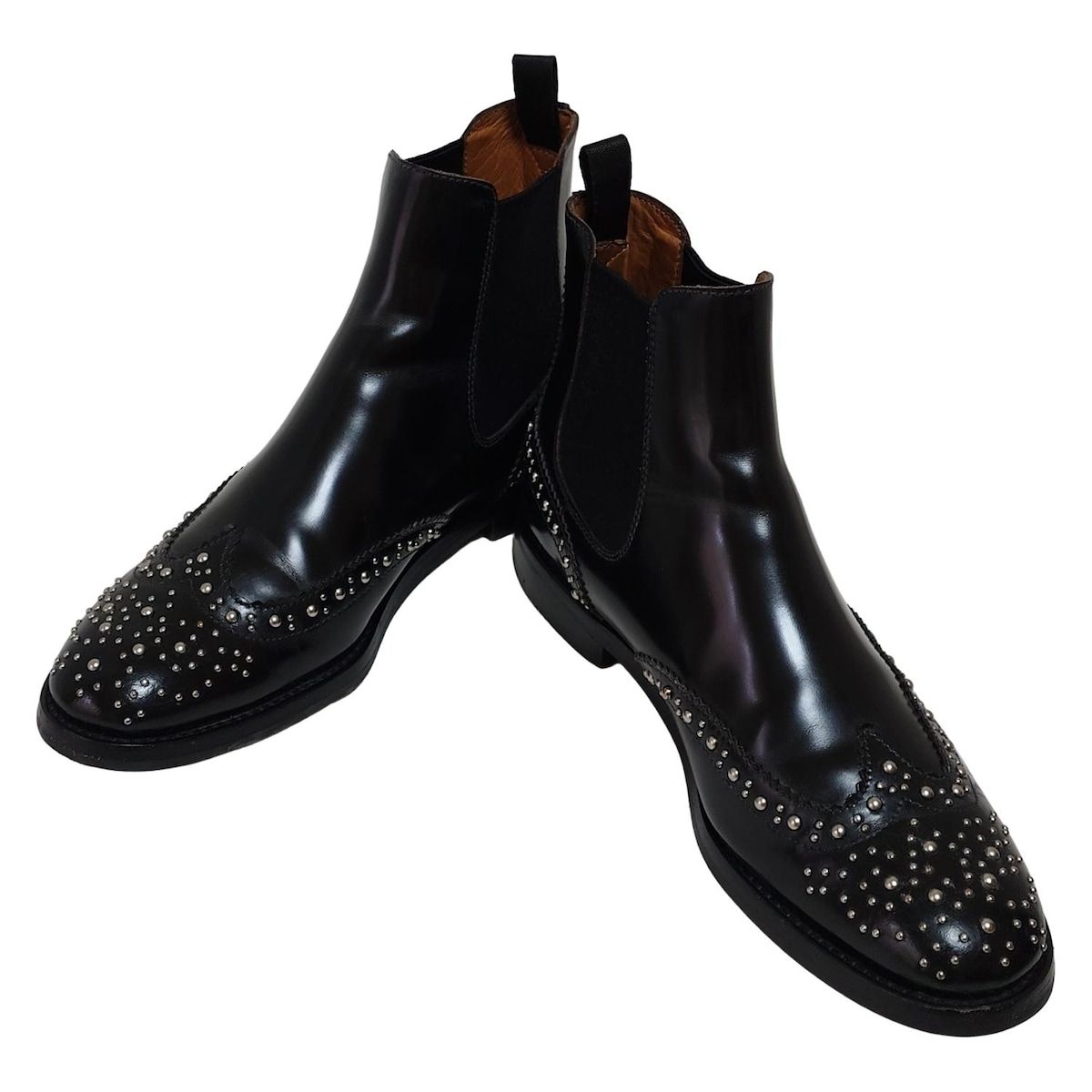 新品Church’sチャーチ　スタッズショートブーツ　 サイドゴアブーツ37.5 2025年最新】Church's（チャーチ）サイドゴアブーツの人気アイテム