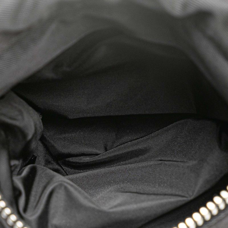 プラダ 三角ロゴプレート ボディバッグ ウエストバッグ ベルト 100|40 2 CM 212 ブラック ナイロン レザー メンズ PRADA 228-89979