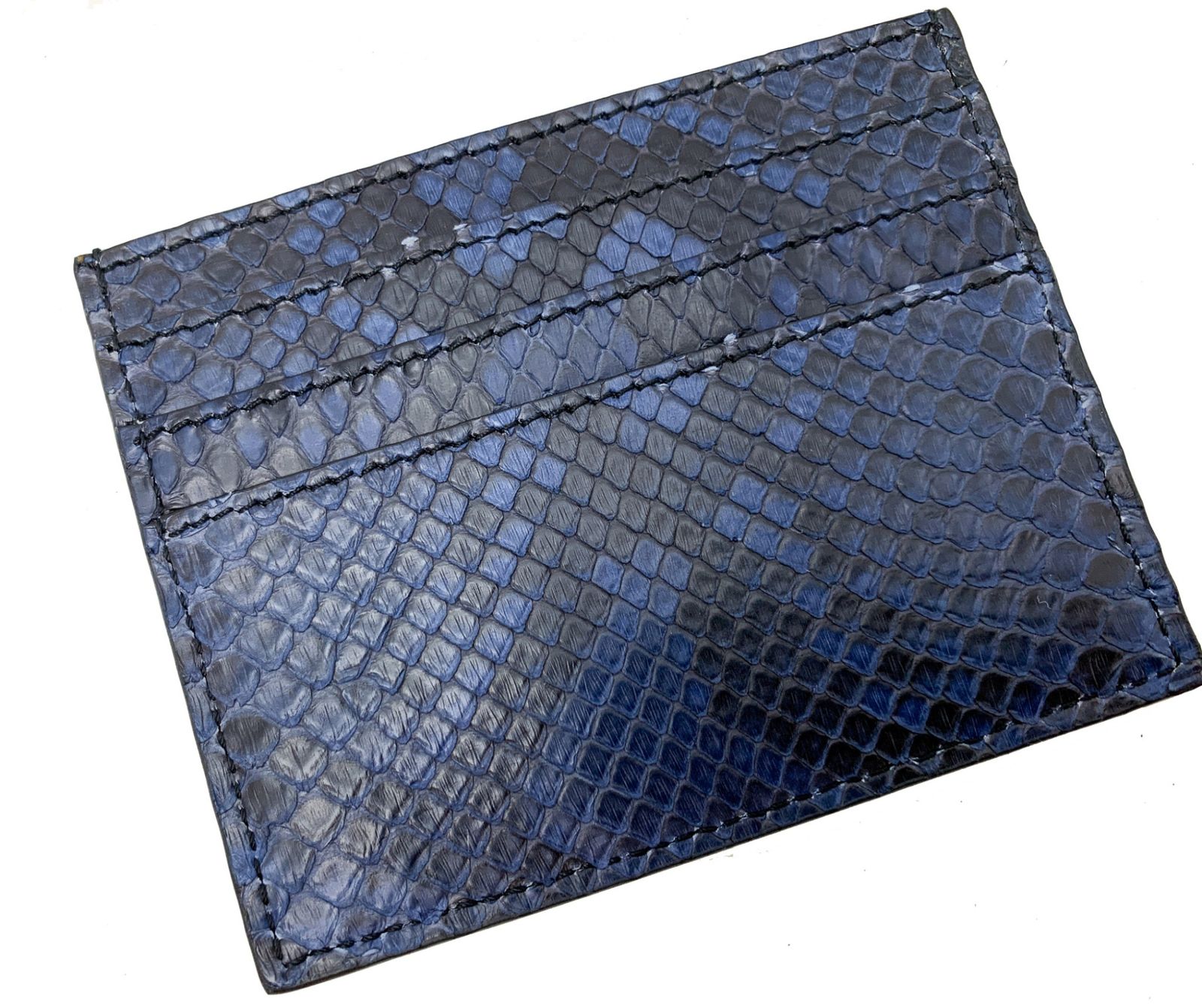 FENDI フェンディ パイソン 蛇革 ネイビー カードケース カード入れ