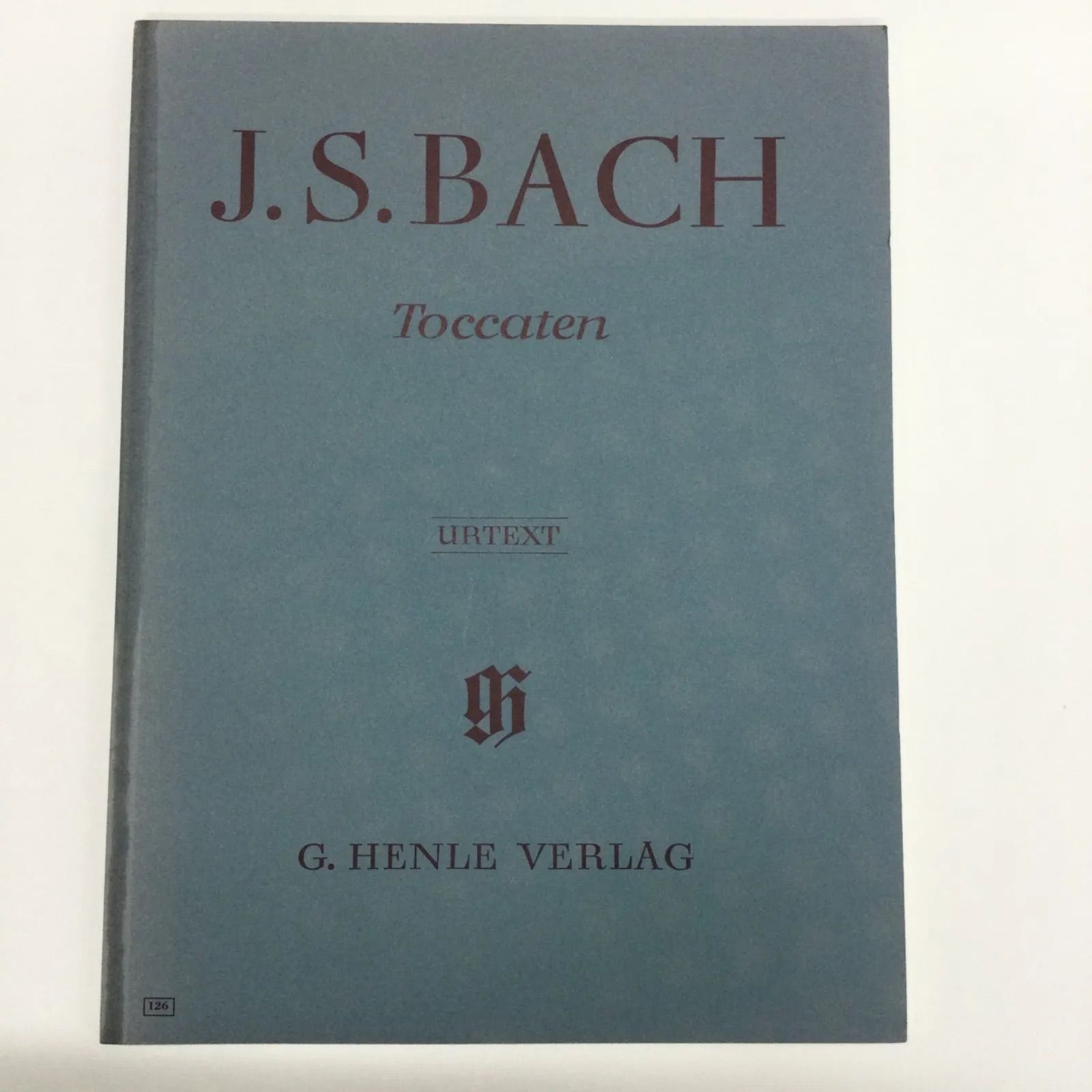 バッハ：トッカータ集　BWV910-916／ヘンレ社／原典版　GH126