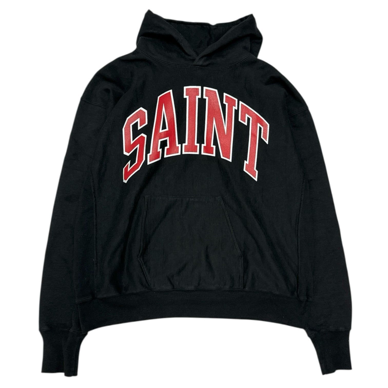 SAINT MICHAEL SAINT Arch Logo Print Hoodie