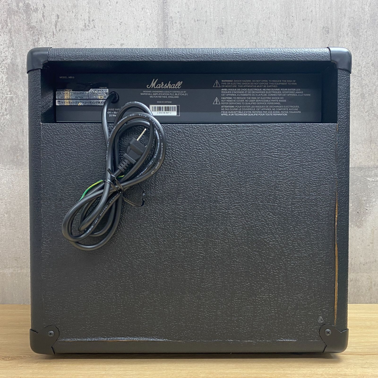 used】Marshall/ MB15【横浜店】 - Geek IN Box