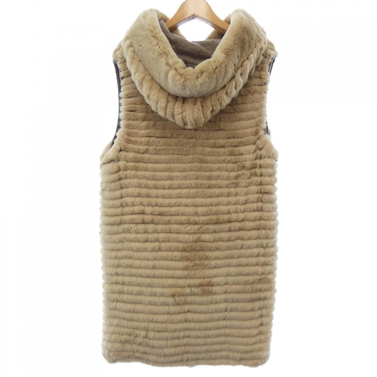 イヴサロモンダウンベスト VERMEIL par iena｜YVES SALOMON イヴ