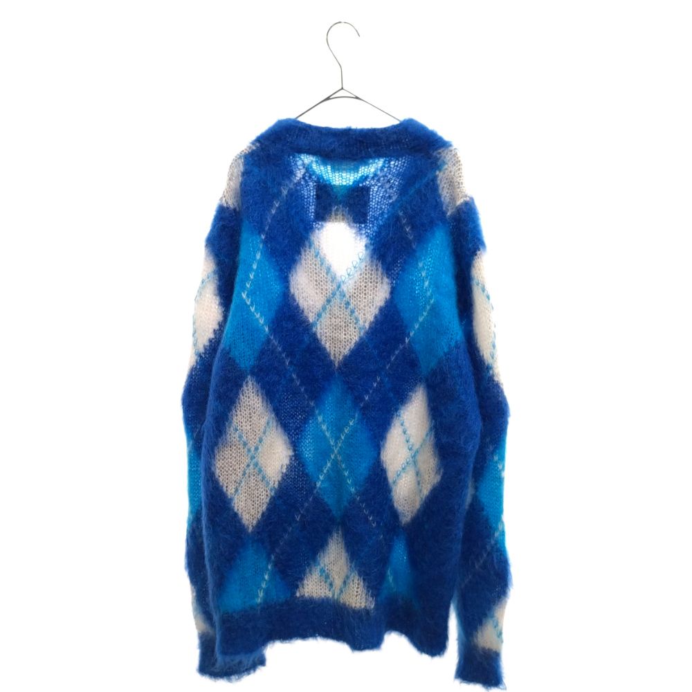 MARNI (マルニ) Mohair Argyle Cardigan モヘアアーガイルカーディガン