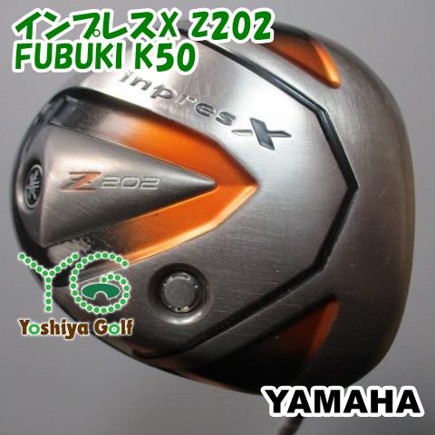 通販限定□ ドライバー ヤマハ インプレスX Z202/FUBUKI K50/R/10.5