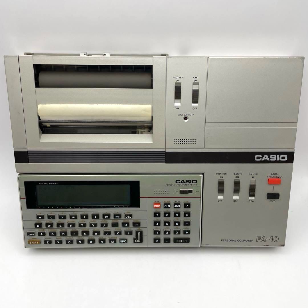 CASIO PB-700＆FA-10 ポケットコンピューター ポケコン カシオ 付属品
