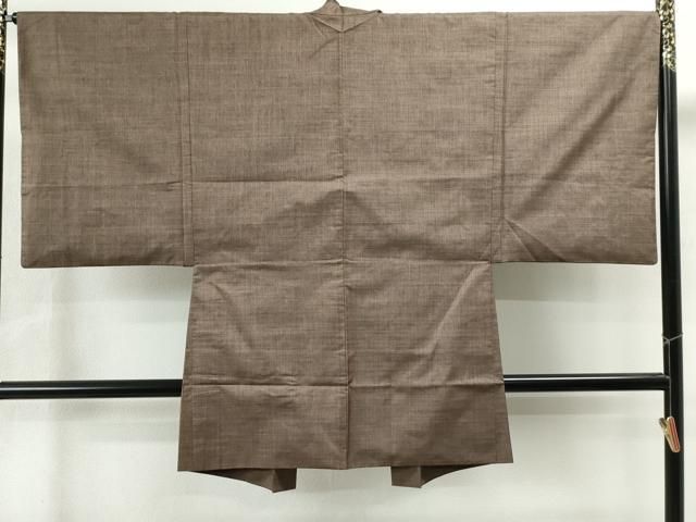 平和屋着物○男性 本場大島紬 アンサンブル 7マルキ 泥染め 正絹 逸品