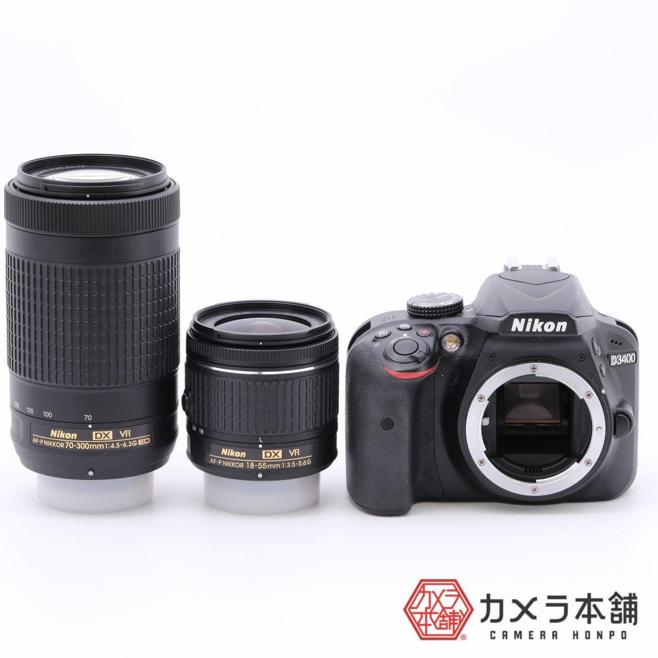 Nikon デジタル一眼レフカメラ D3400 ダブルズームキット - カメラ本舗