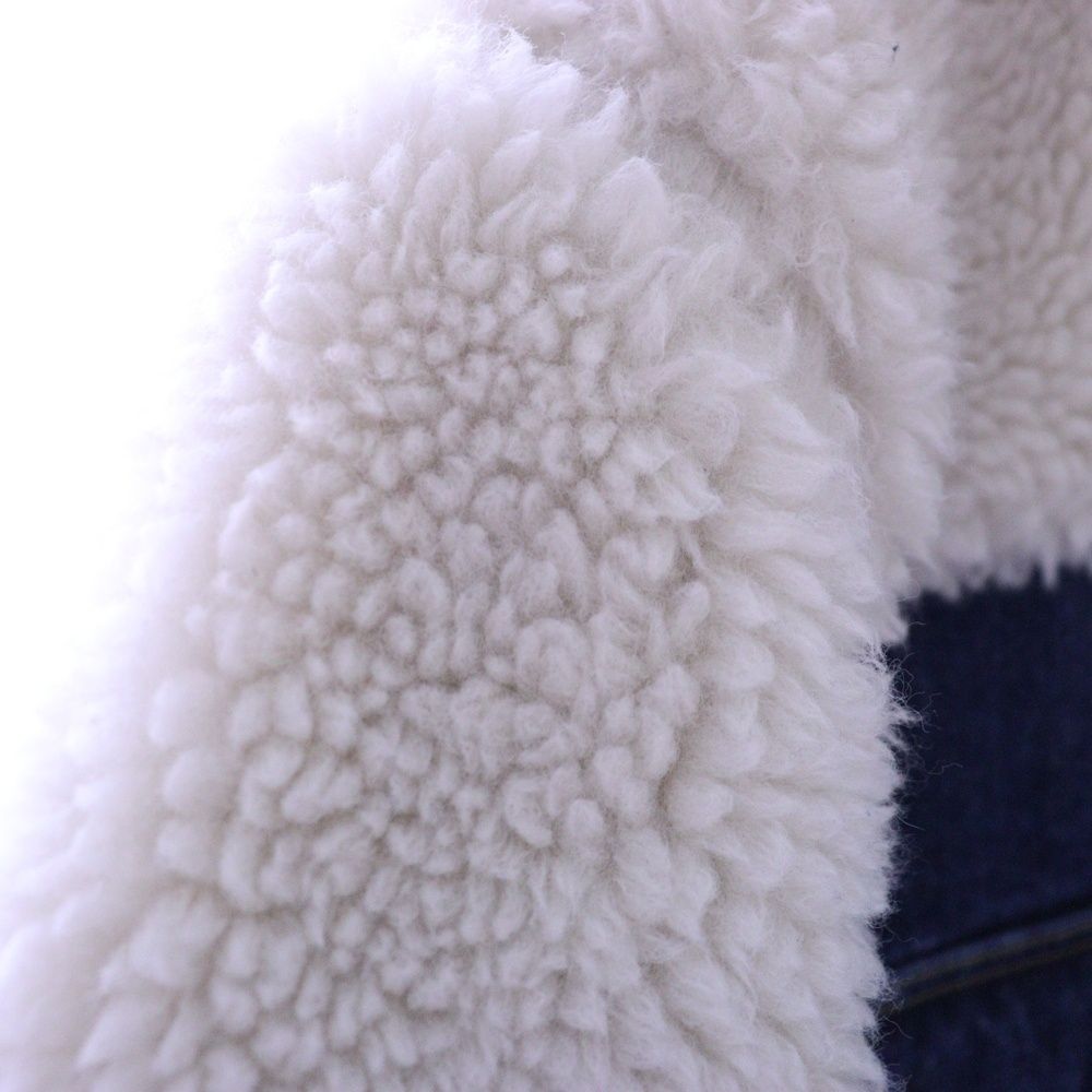 sacai ホワイトデニムジャケット sacai x BEYONDEXX(ビヨンデックス) デニムジャケットジージャン