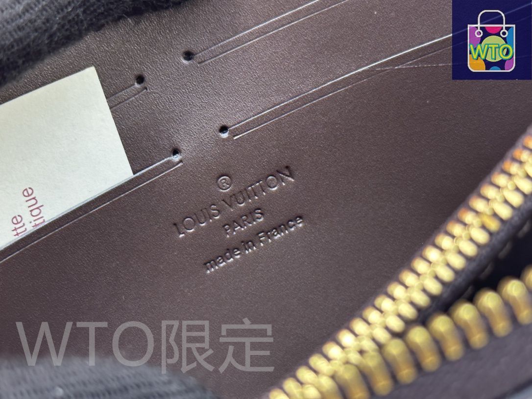  ルイヴィトン LV ジッピー ラウンドファスナーウォレット 漆皮光面エンボス 三つ折り財布 折り財布