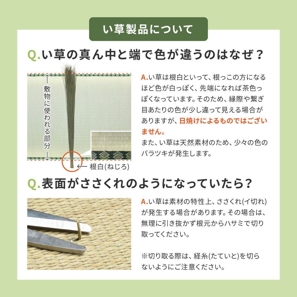 82×82×2.5cm 選べる軽量置き畳