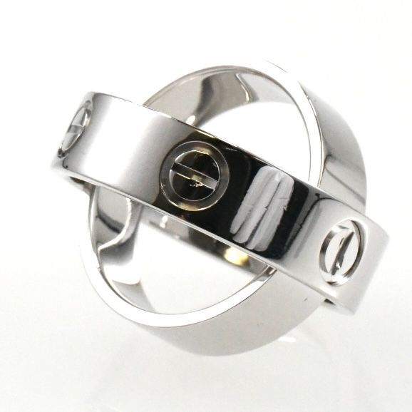 ☆スケルトン様専用☆カルティエ☆ミニラブリング☆ AU750☆k18