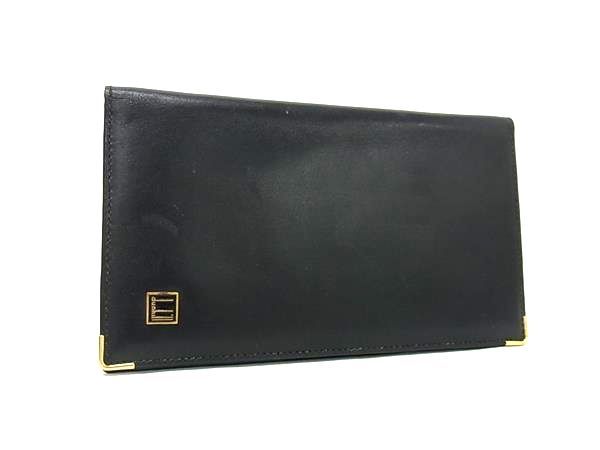 dunhill ダンヒル レザー 二つ折り 長財布 ウォレット 札入れ