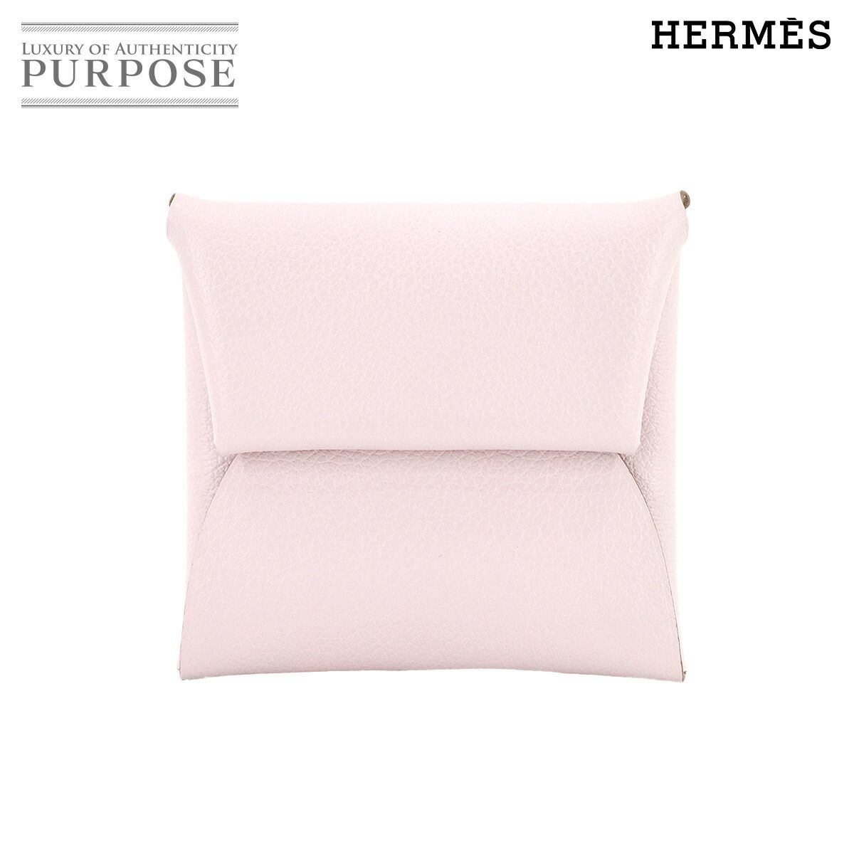 HERMES エルメス バスティア モーヴペール シルバー金具 コインケース HERMES エルメス バスティア モーヴペール シルバー金具 コイン