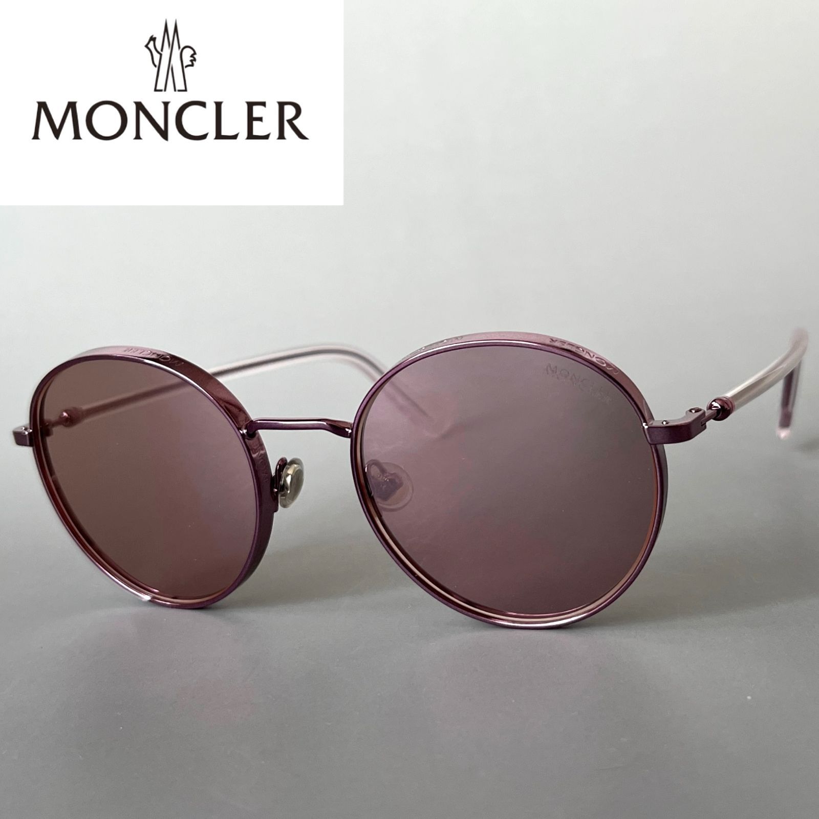 モンクレール サングラス メンズ レディース MONCLER オーバル 新品 