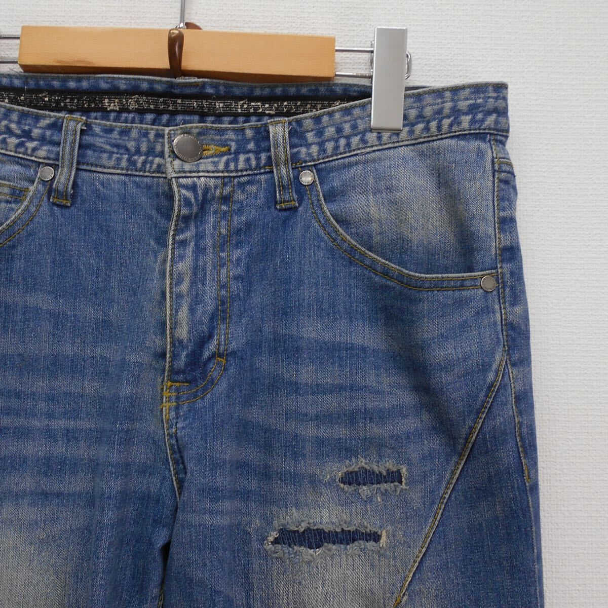 NUMBER (N)INEダメージ加工 デニムパンツ ジーンズ 楽天市場】【直営店・WEB限定】NUMBER (N)INE DENIM ダメージ