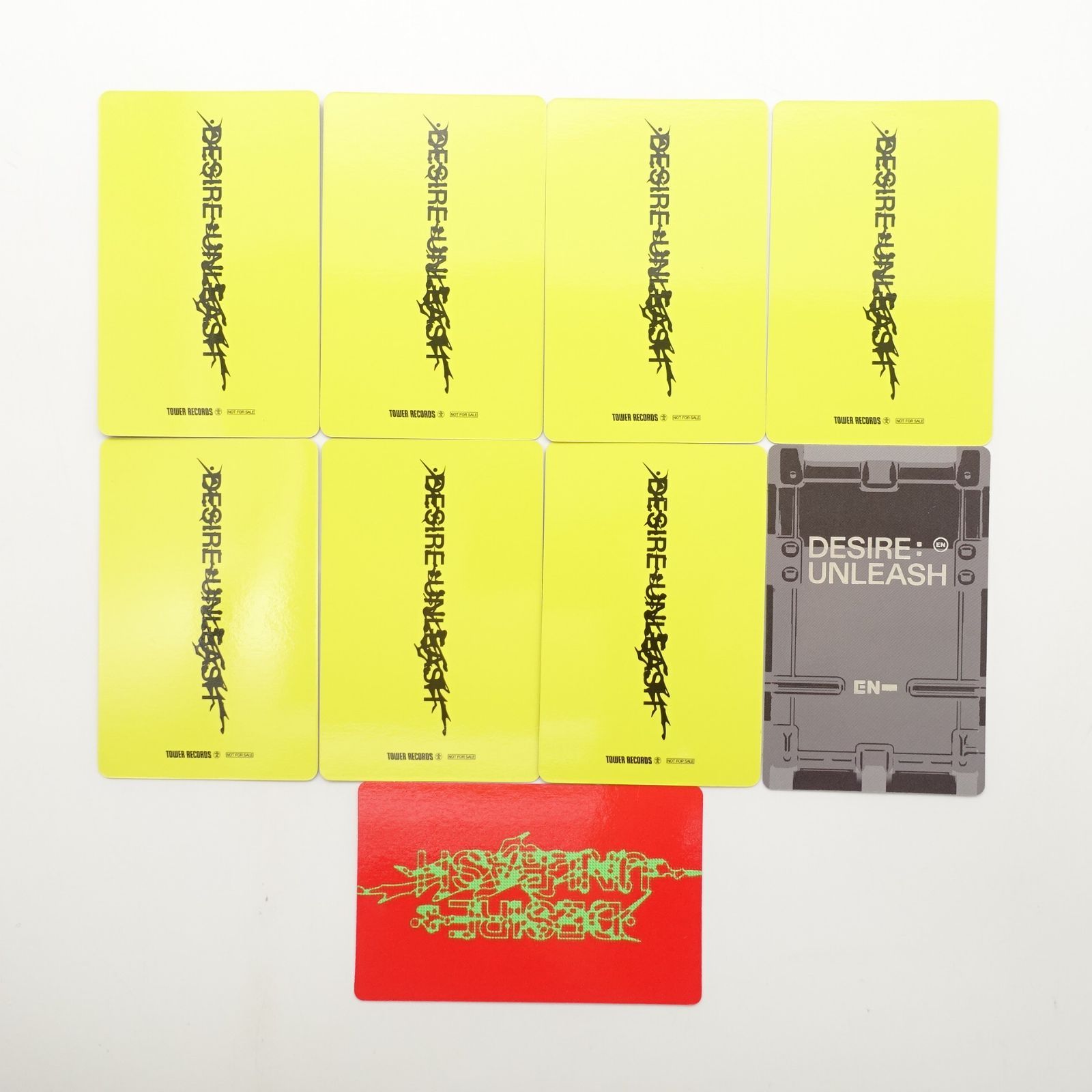 ENHYPEN DESIRE：UNLEASH タワレコ コンプ 7枚セット ＋ ジェイ トレカ