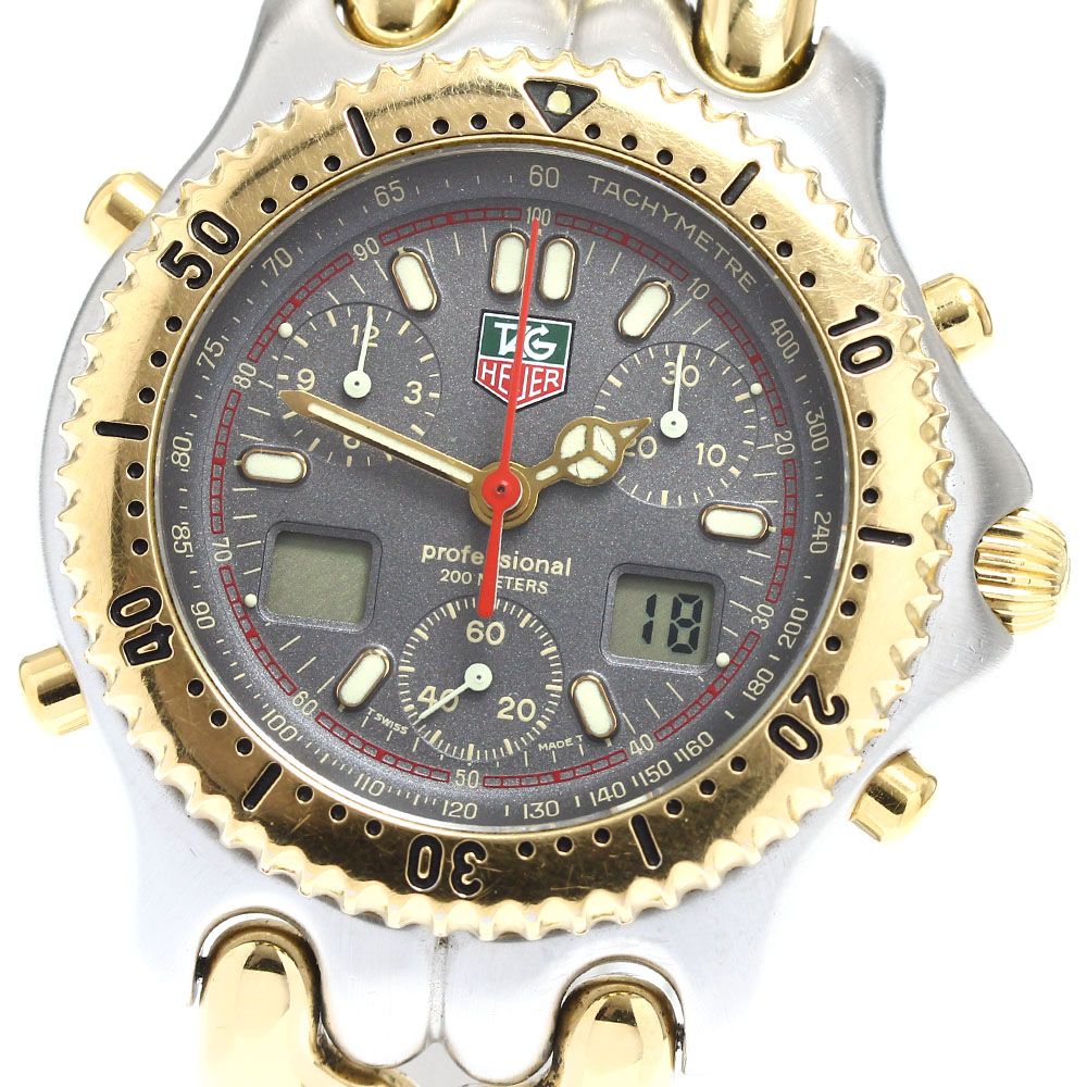 タグホイヤー TAG HEUER CG1122-0 セル セナモデル クロノグラフ クォーツ メンズ_908547