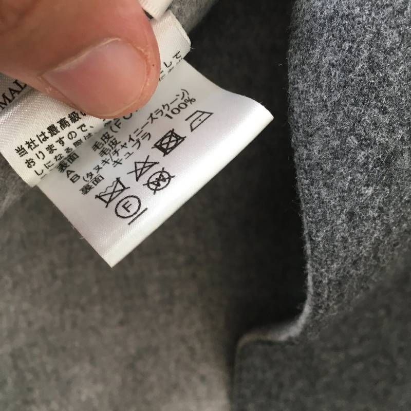 極美品 Rene（ルネ）TISSUE ポケット ファー コート36 極美品 Rene