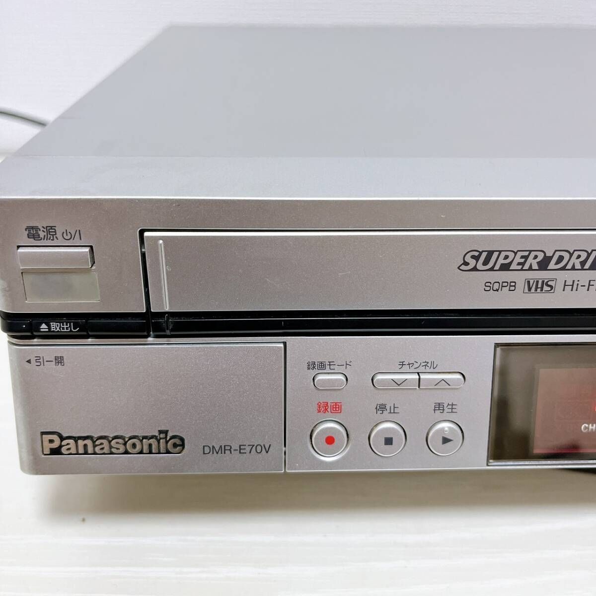 T08103300 【整備品】 Panasonic パナソニック DIGA VHS/DVD 一体型