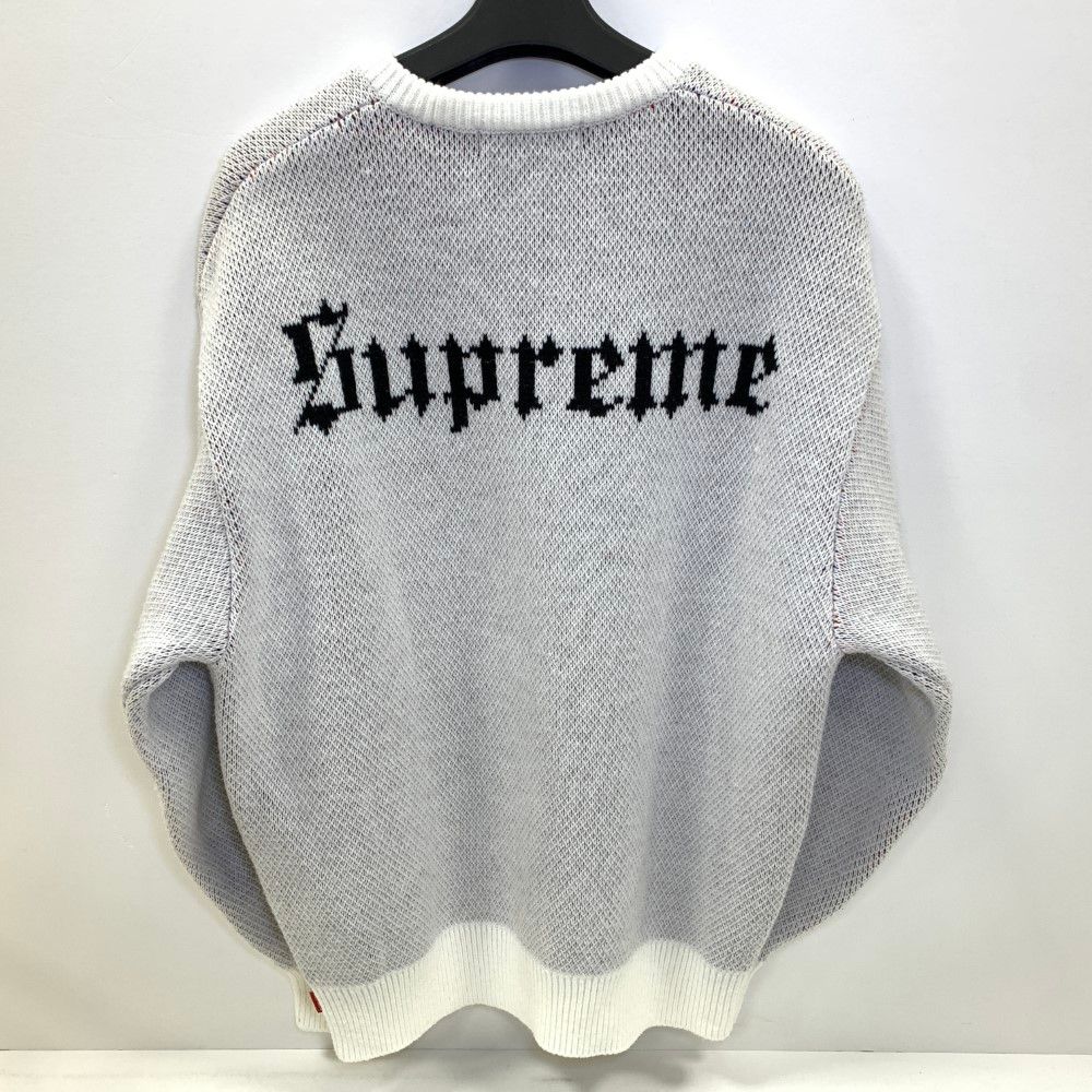 07w2578☆ SUPREME SNOW WHITE SWEATER シュプリーム スノーホワイト 