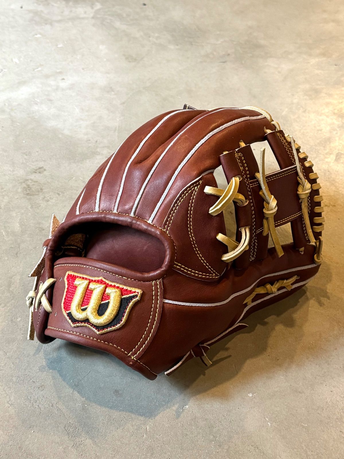 限定モデル【Wilson】硬式用グローブ　87型 ［Wilson中村氏］直伝型付け　ウォルナット