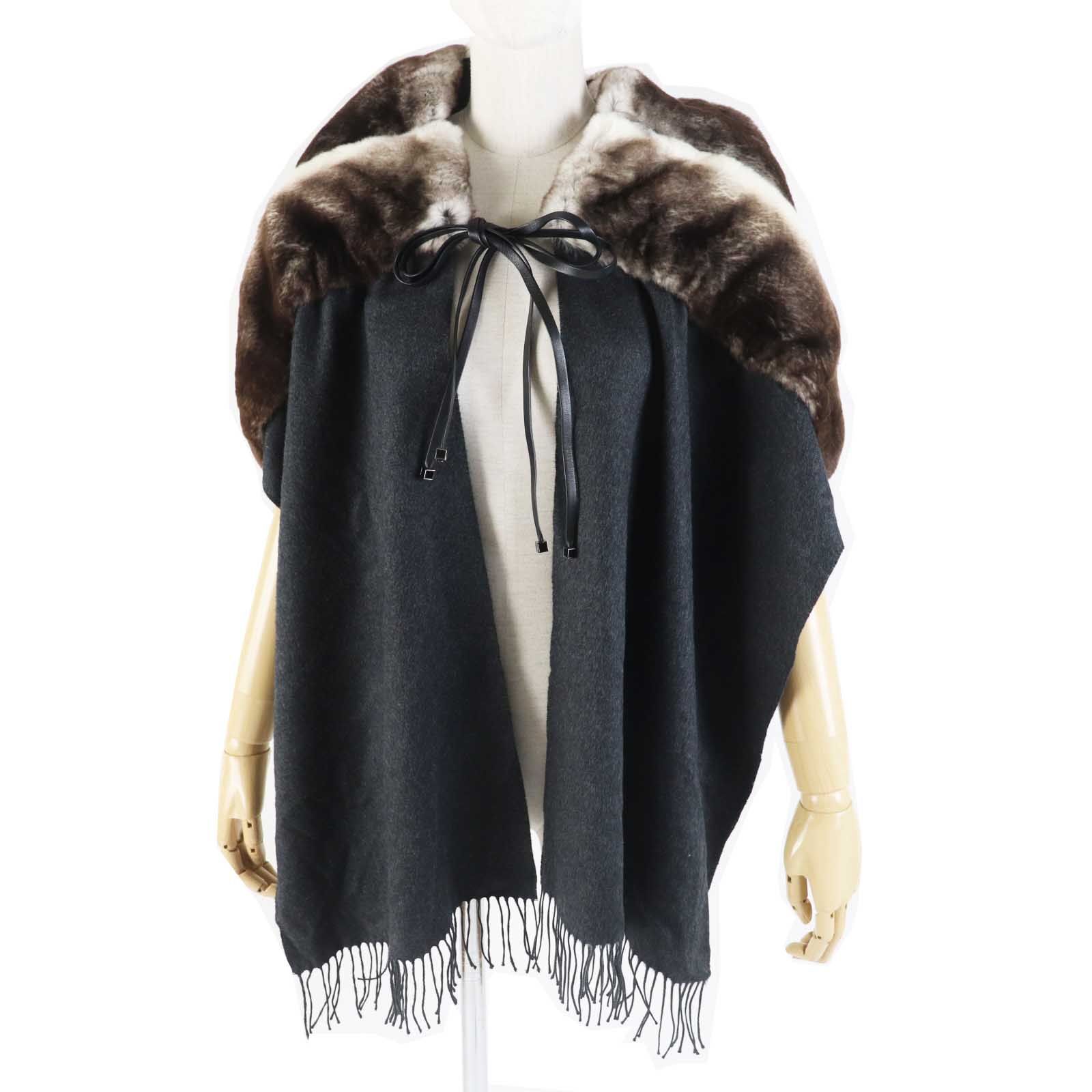 極美品◎FENDI フェンディ FVG480 オリグラ ラムレザー キャンディー 