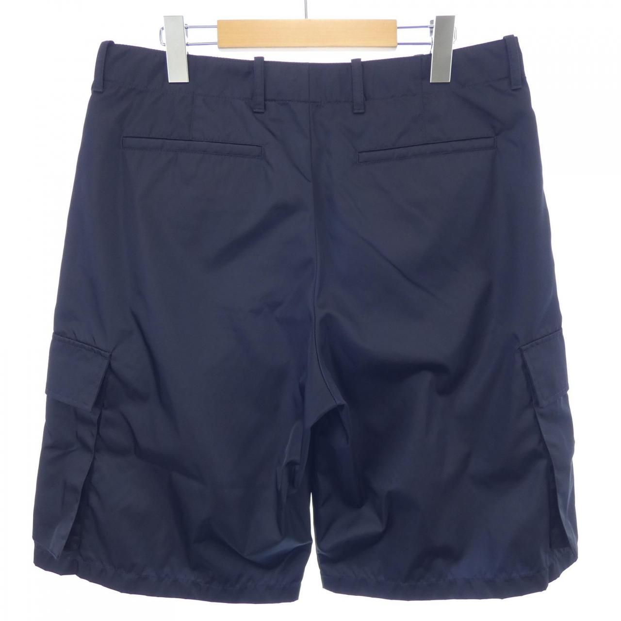 PRADAプラダショートパンツ40青シルク PRADAプラダショートパンツ40青シルク - メルカリ