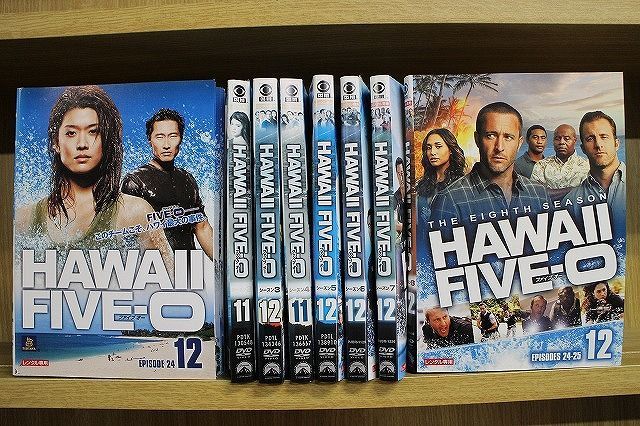 DVD HAWAII FIVE-0 ハワイファイブオー シーズン1〜8 全94巻 ※ケース無し発送 レンタル落ち Z3D1445 