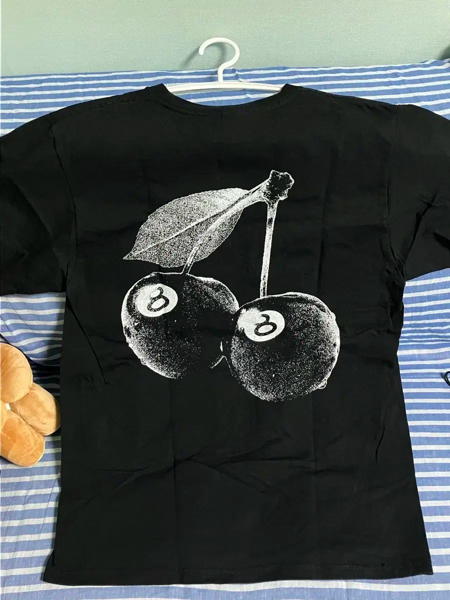 STUSSY ステューシー チェリー 黒 m