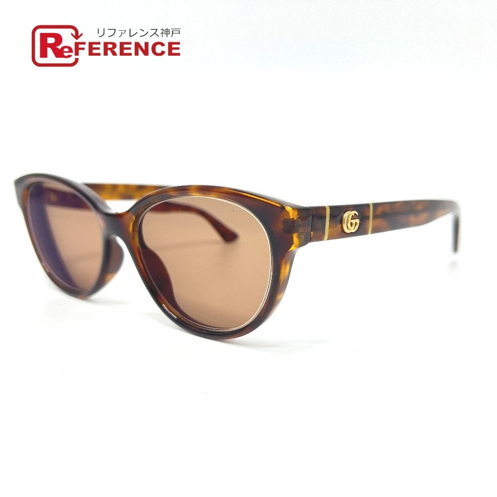 GUCCI グッチ サングラス GGマーモント GG0633O プラスチック ブラウン