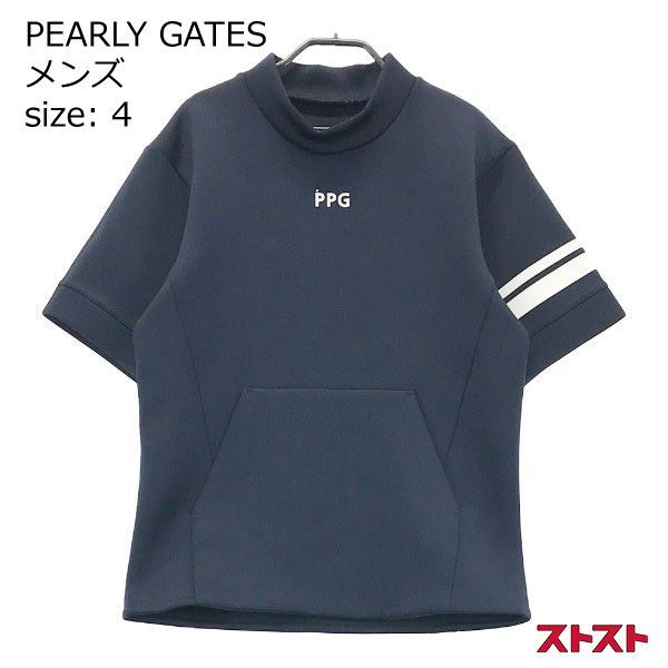 【新着】【4月末迄の値引中】PEARLY GATES ロゴTシャツ 6サイズ PEARLY GATES（パーリーゲイツ） tシャツ MVS Pe天竺 半袖Tシャツ