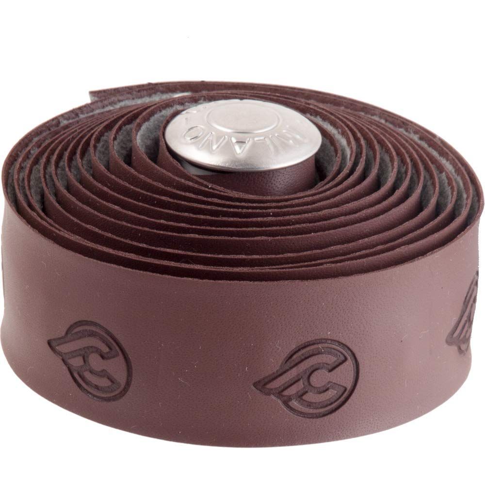 Color:ブラウン チネリ(Cinelli) ヴィーガン エコレザーリボン バーテープ[Vegan Eco Leather Ribbon Bar Tape] ブラウン