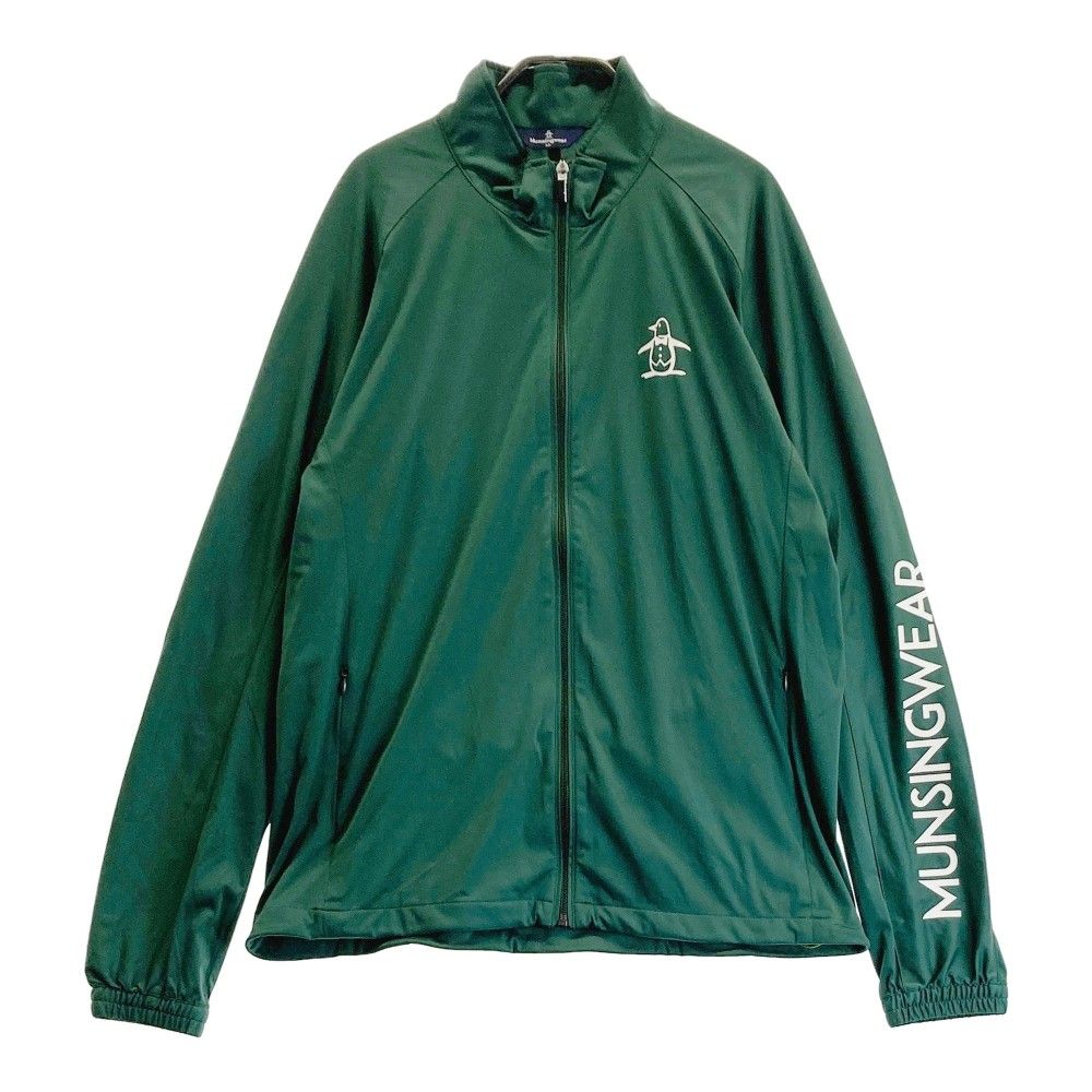 サイズ：LL MUNSING WEAR マンシングウェア  長袖ジャケット  グリーン系 [240101283077] ゴルフウェア メンズ ストスト