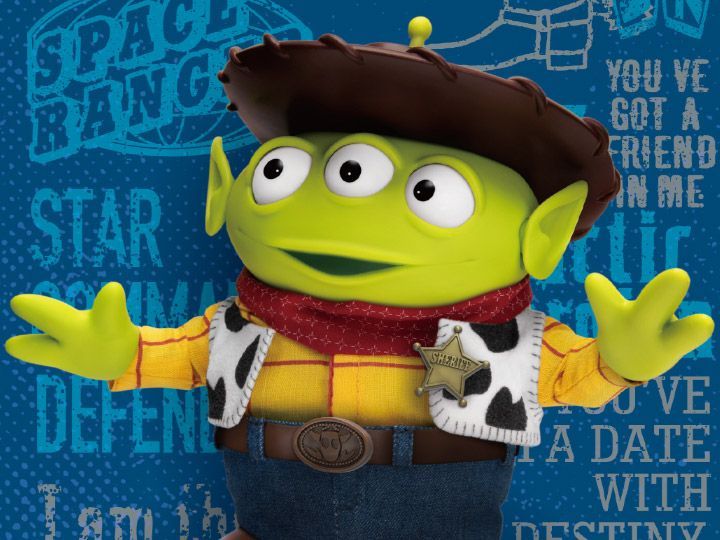 トイストーリー　ウッディ　エイリアン　ビーストキングダム SALE ビーストキングダム エイリアンリミックス ウッディ トイ