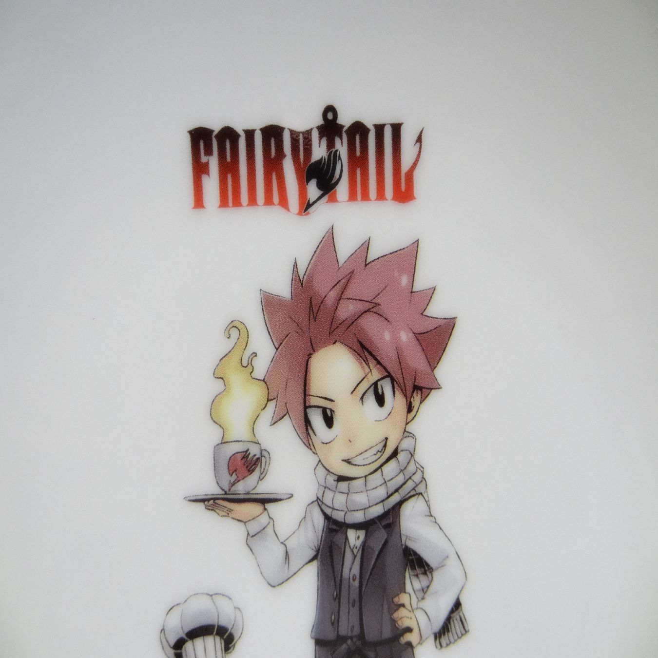 FAIRY TAIL フェアリーテイルCHARAUM CAFE　非売品 フェアリーテイル ナツ お皿 非売品 キャラウムカフェ FAIRYTAIL