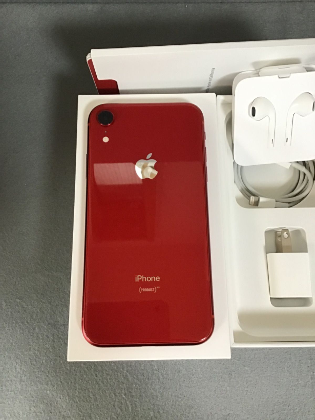 版 SIMフリー iPhoneXr 128GB レッド色