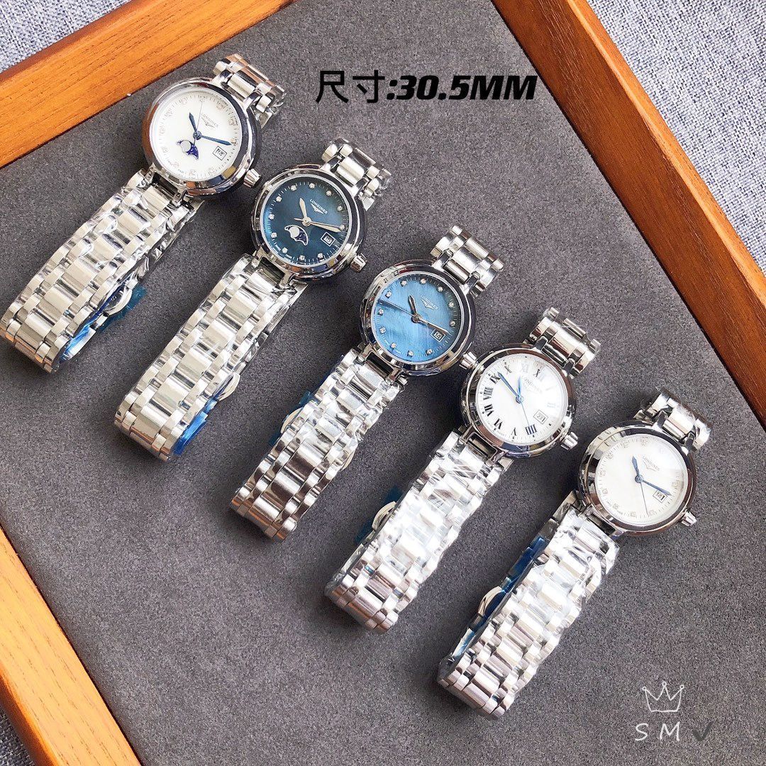 LONGINES ロンジン レディース腕時計 30.5mm｜クオーツ×サファイアクリスタル｜ -MM輸入2