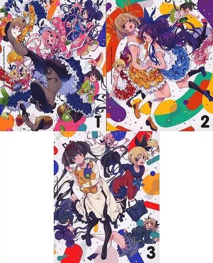 アニメBlu-ray Disc おちこぼれフルーツタルト 初回生産版 全3巻セット
