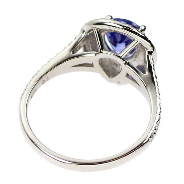 Pt900 タンザナイト ダイヤモンド リング 1.28ct D0.36ct - メルカリ