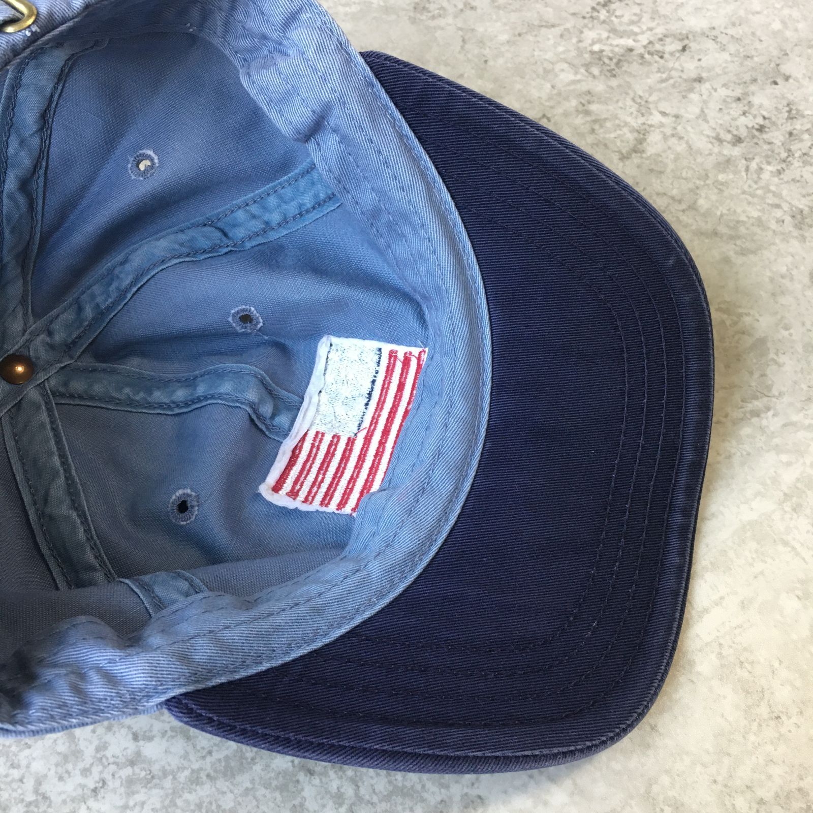 90s USA製 Polo by Ralph Lauren POLO U.S.A 6Panel Cap ポロ USA 