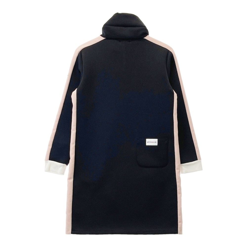 サイズ：40 ARCHIVIO アルチビオ ハーフジップ スウェット ワンピース