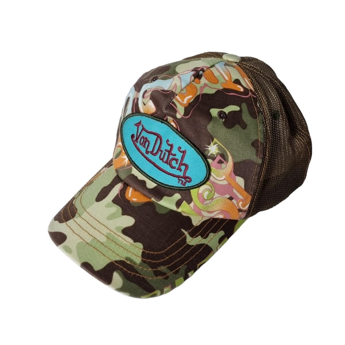 Von Dutch ボンダッチ　迷彩 カモフラージュ メッシュキャップ Von Dutch ボンダッチ 迷彩 カモフラージュ メッシュキャップ