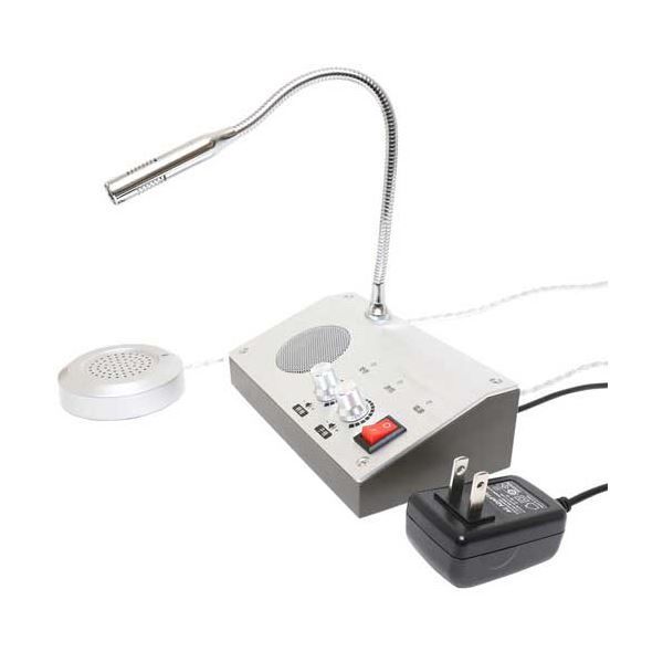 ナカバヤシ ミヨシ窓口インターホン シルバー APU-01 SL 1台