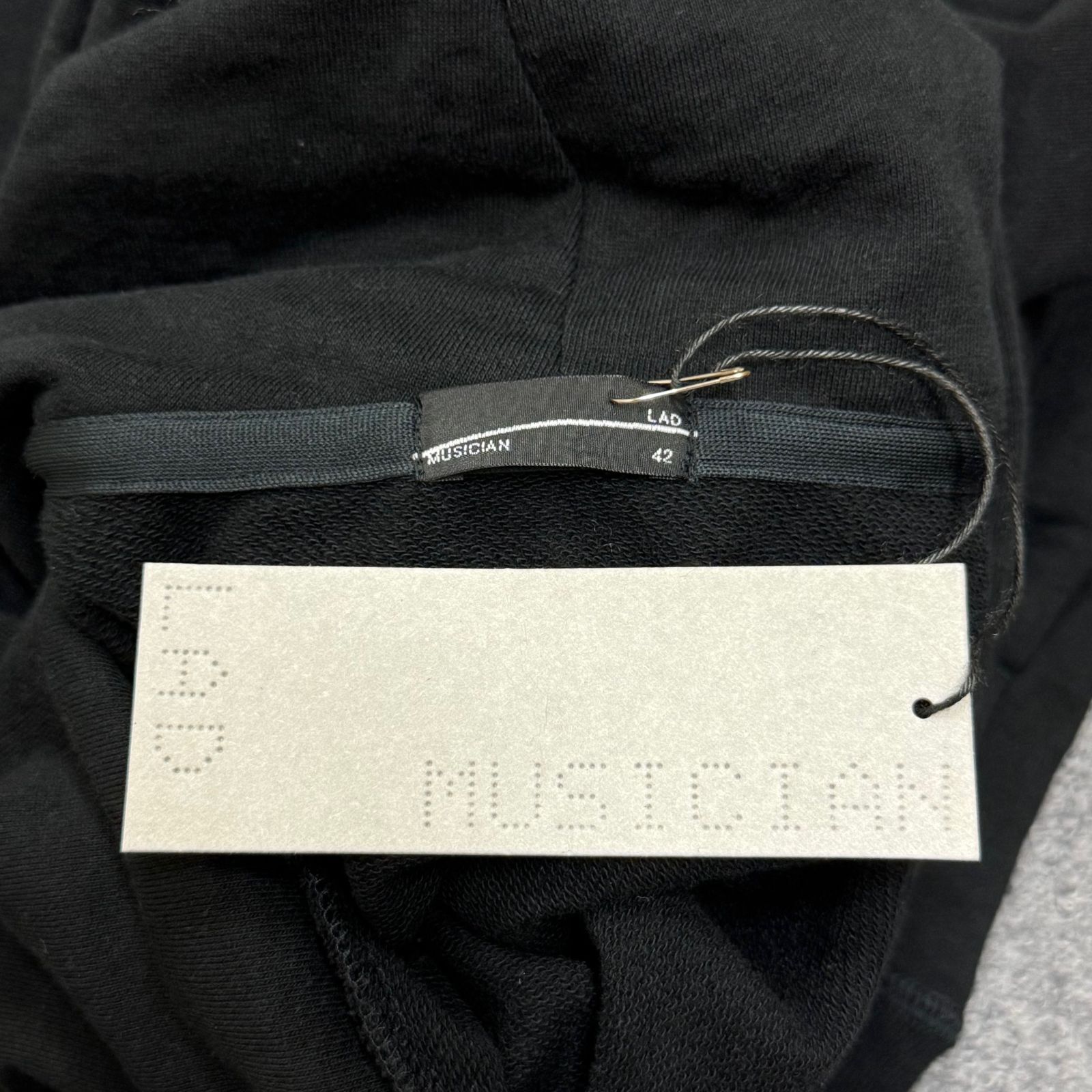 参考上代34100円 LAD MUSICIAN 25SS CLOTH SLEEVELESS BIG PULLOVER 